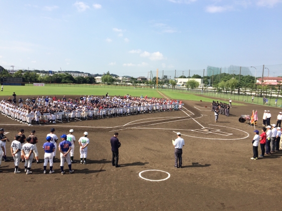 千葉県少年野球低学年大会 開会式&1回戦