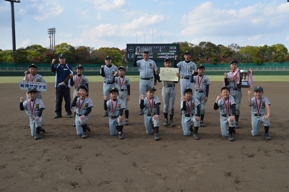 第41回 習志野市スポーツ少年団野球大会　優勝！！